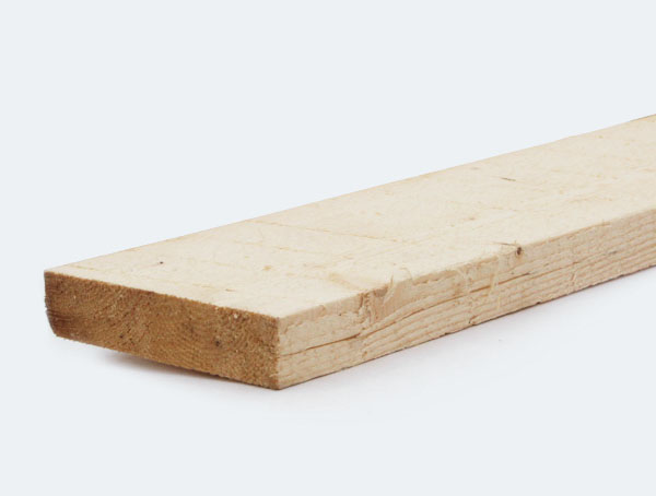 Доска обрезная сухая 25×150×6000